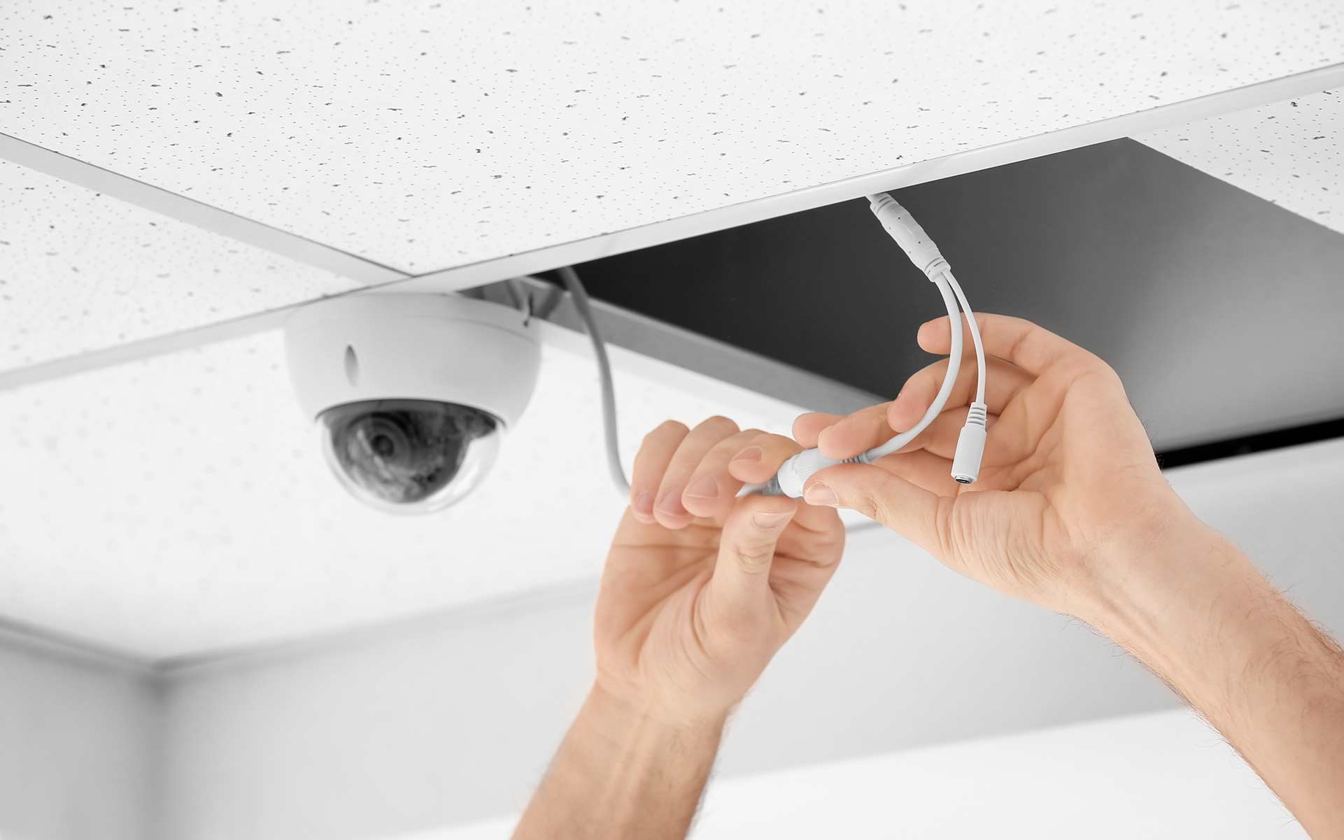 A2B Electrical's electricians can wire up CCTV cameras for properties in Broadgate and the local area. 